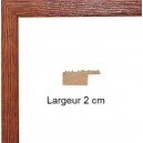   Hauteur en cm: 32 Largeur en cm: 38.5 Dos du Cadre: Bois Medium 3 mm Verre acrylique de  l\\\' Encadrement: Verre acrylique 1,