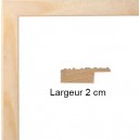   Hauteur en cm: 10.5 Largeur en cm: 21 Dos du Cadre: Bois Medium 3 mm Verre acrylique de  l\\\' Encadrement: Verre acrylique 1,